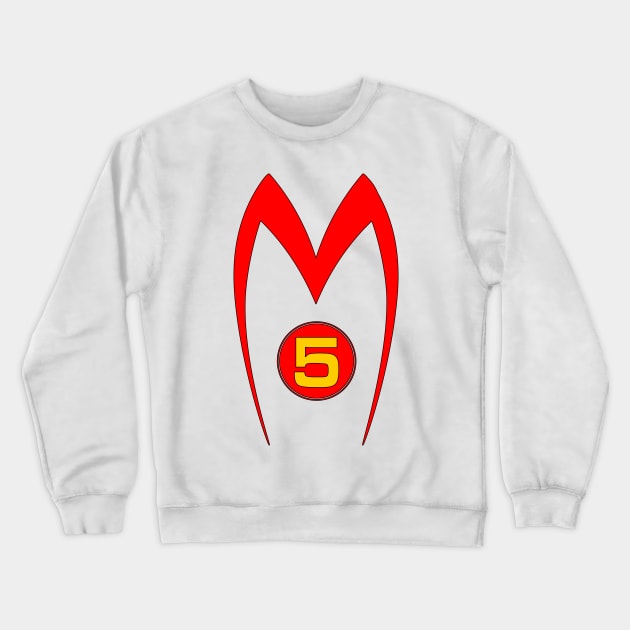 Mach 5 Crewneck Sweatshirt by Doc Multiverse Designs